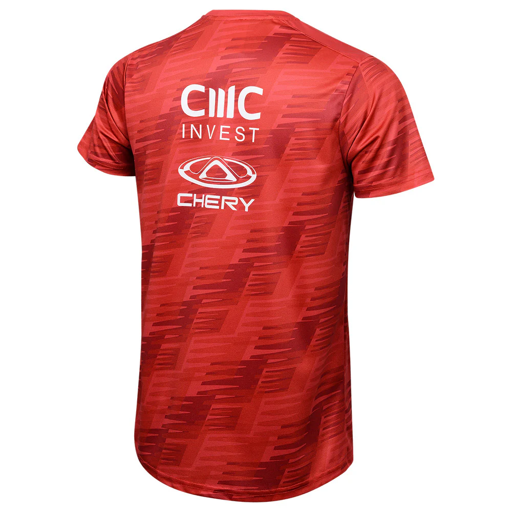 St Kilda 2024 Authentic Mens Training Tee - Red - Image 2
