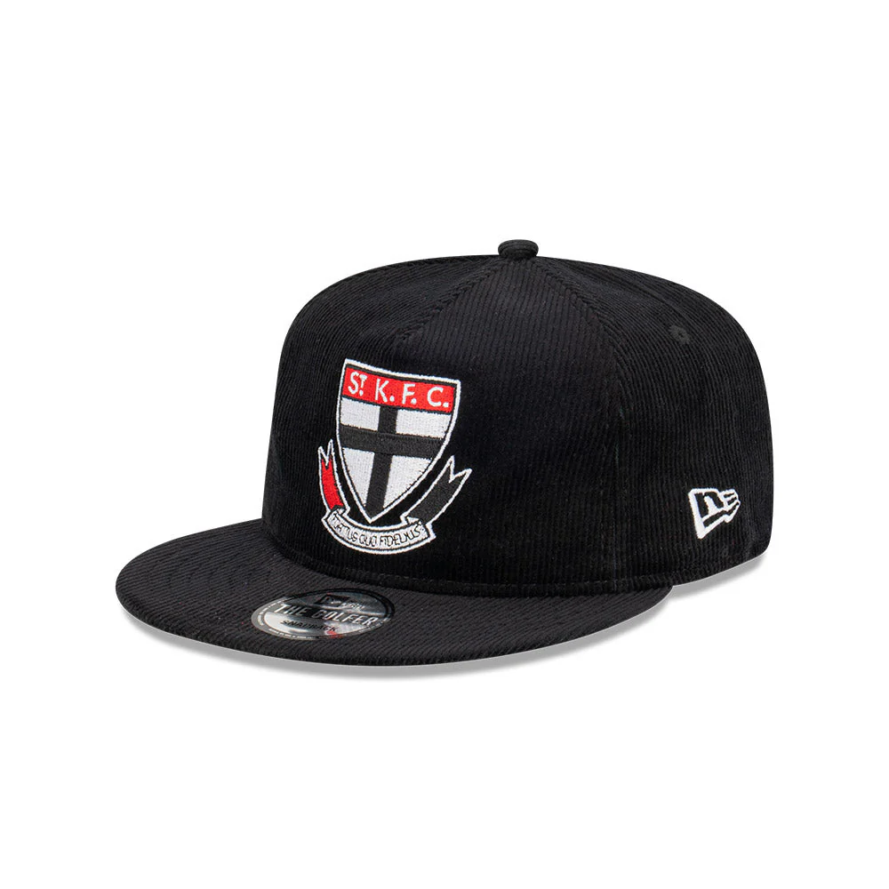 St Kilda New Era Corduroy Golfer Cap - Image 8
