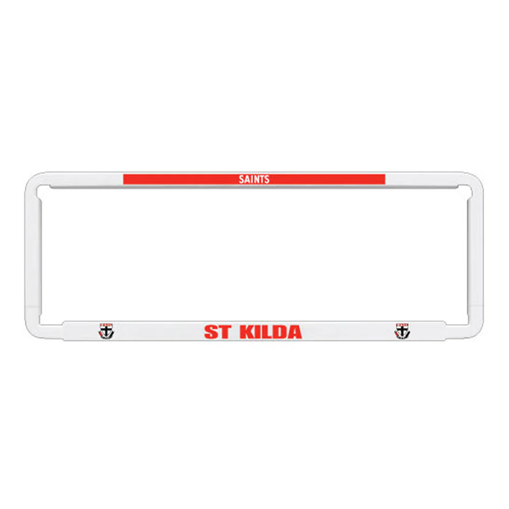St Kilda Number Plate Frame