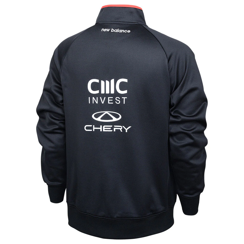 St Kilda 2025 Authentic Team Track Jacket - Image 2