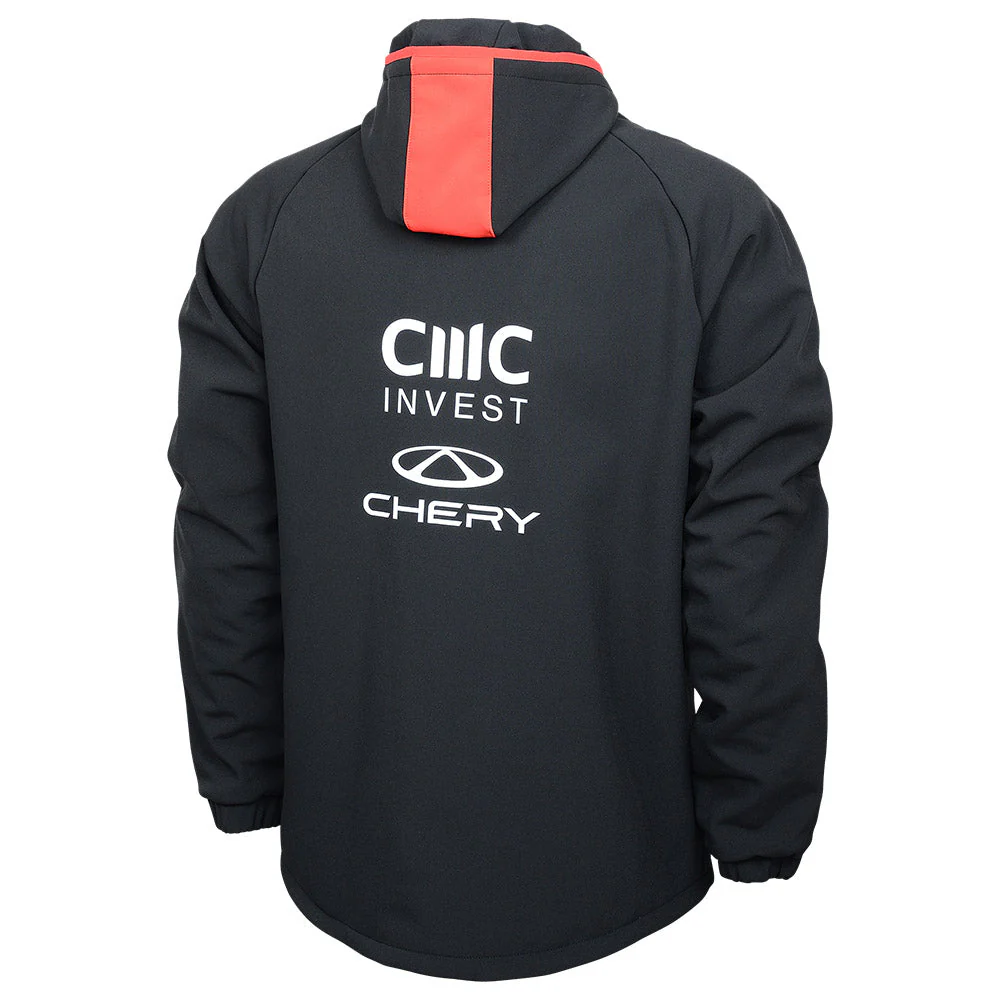St Kilda 2025 Authentic Team Winter Storm Jacket - Image 2