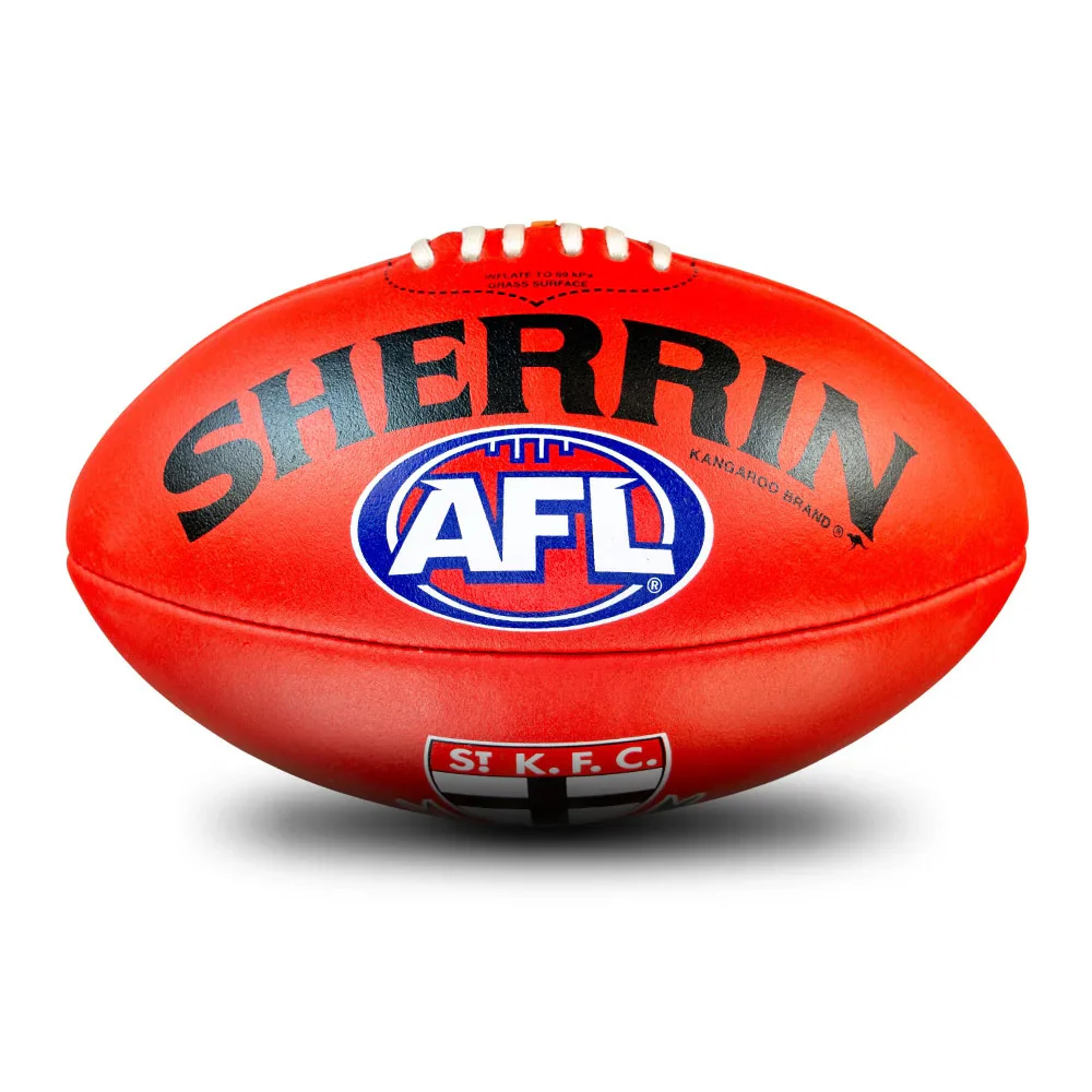 St Kilda Sherrin Size 5 Leather - Image 3
