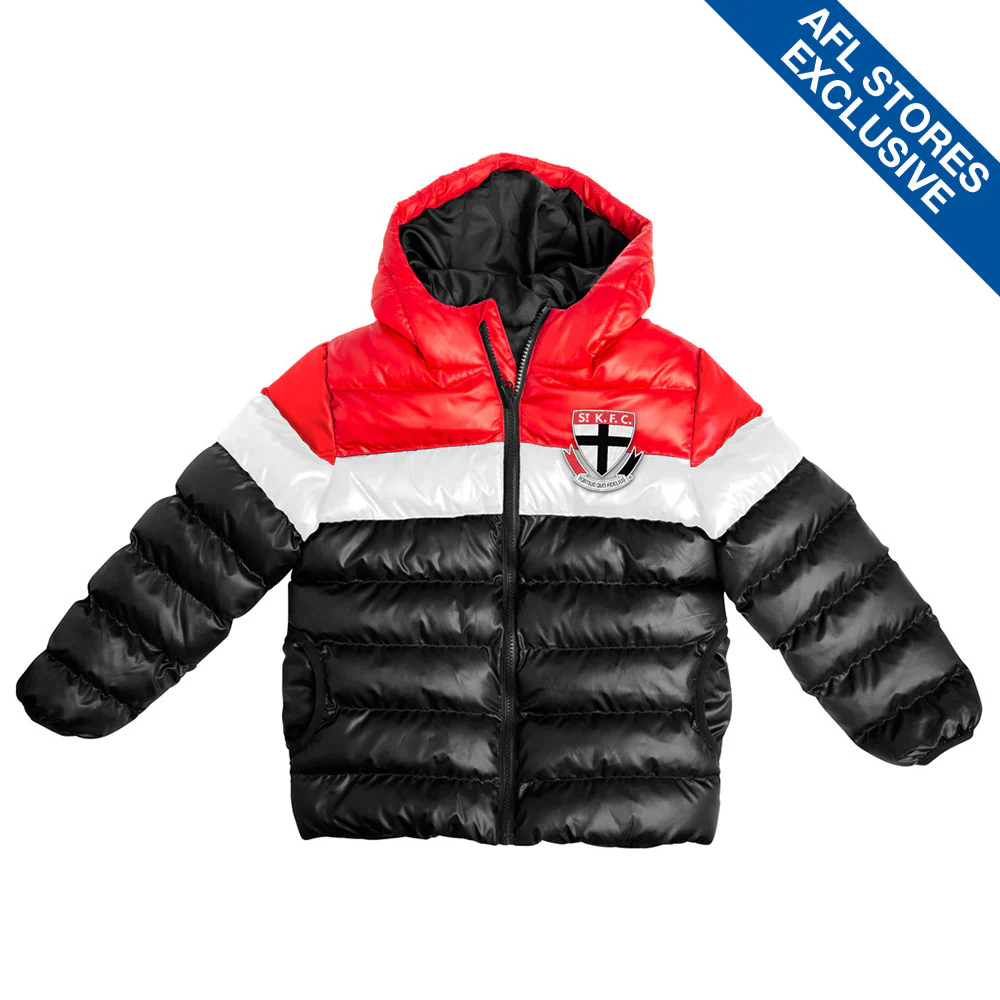 St Kilda Youth Puffer Jacket