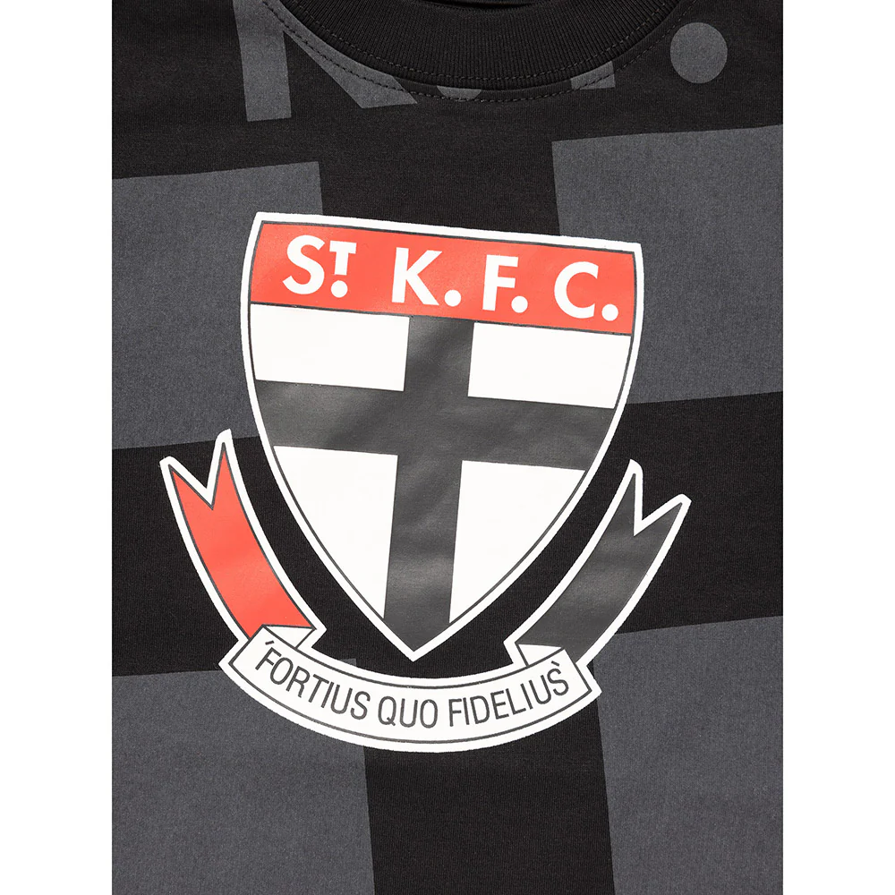 St Kilda Youth Oversize Crop Logo Tee - Image 3