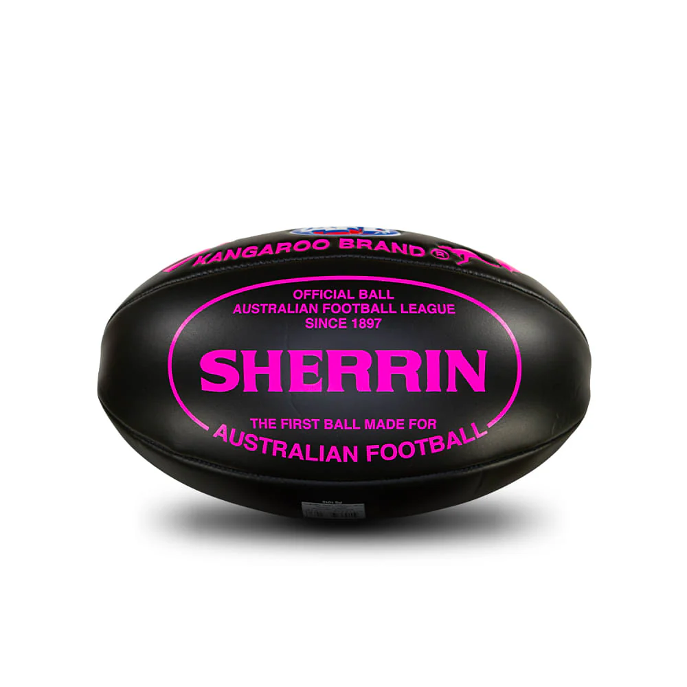 Super Soft Touch Football - Black & Pink - Image 2