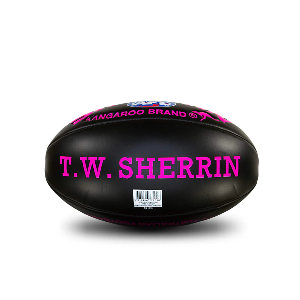 Super Soft Touch Football - Black & Pink - Image 3