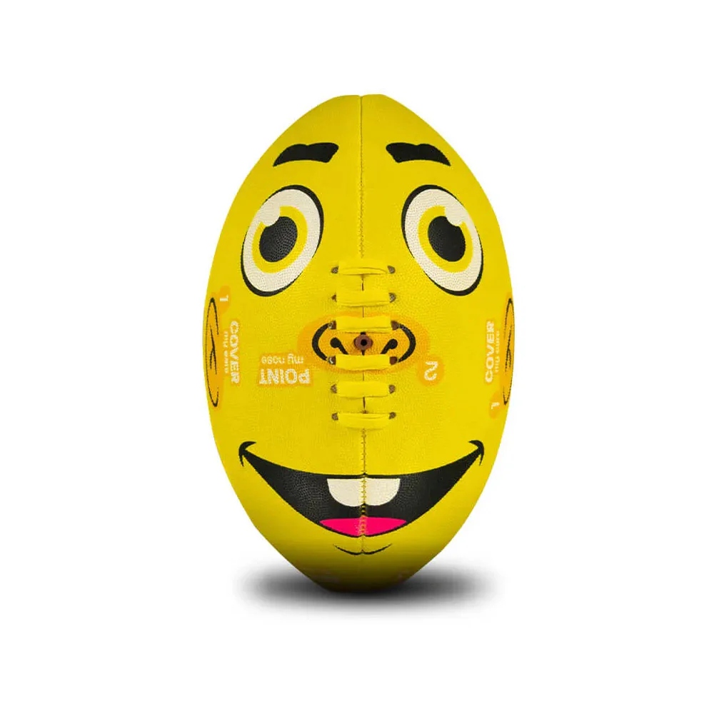 Sherrin Face Footy Yellow Size 1