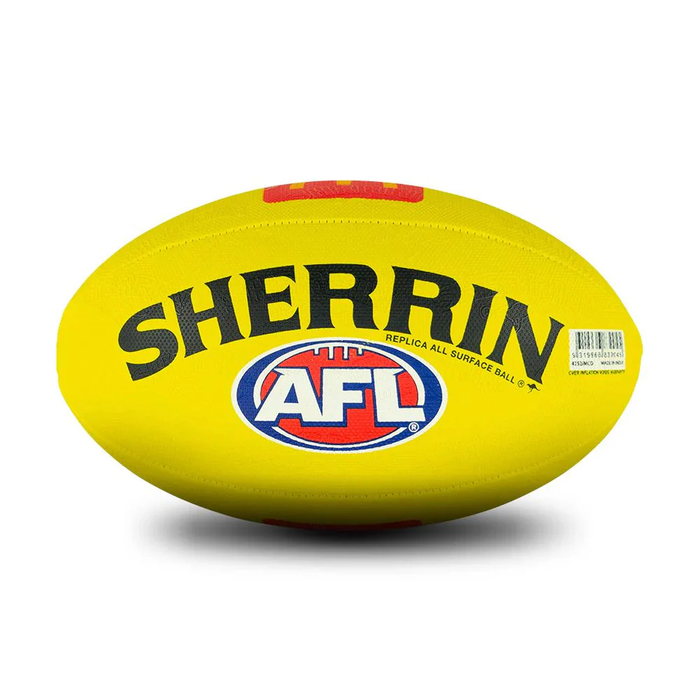 Sherrin Surface Size 2 Yellow Synthetic