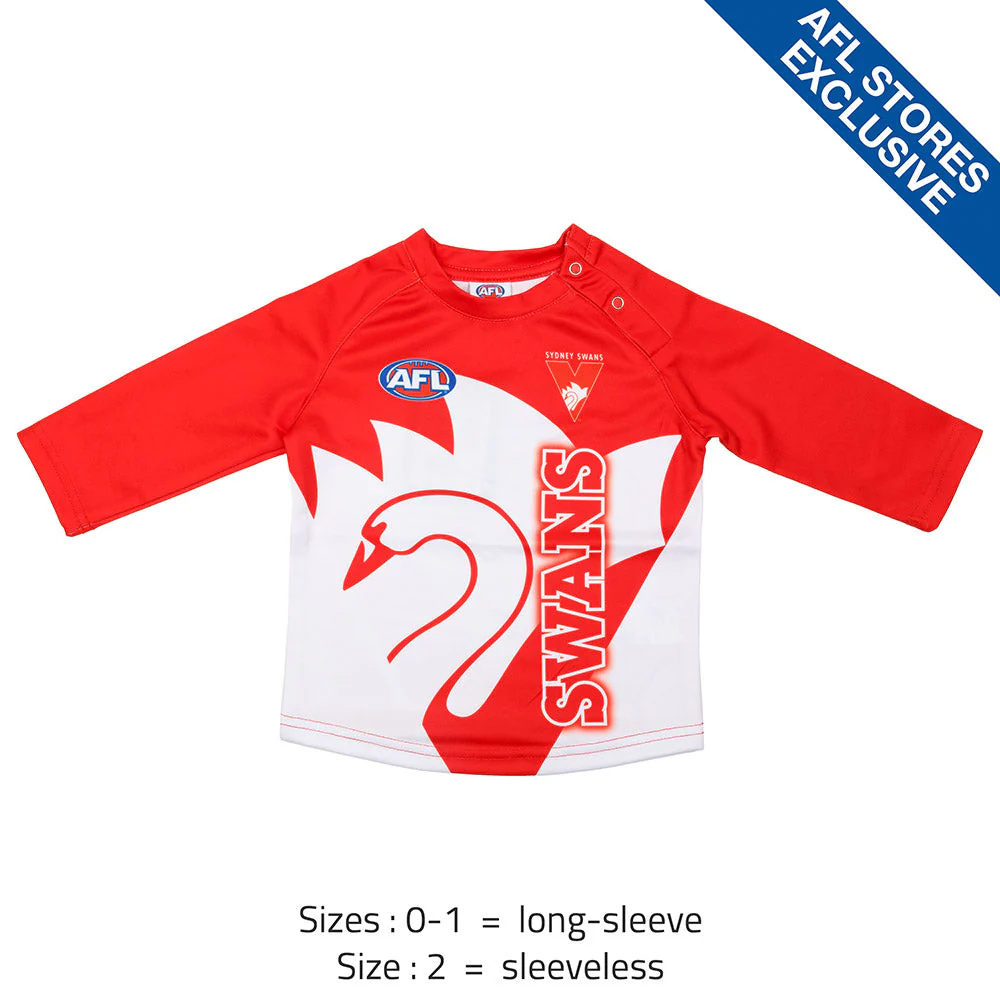 Sydney Swans Toddler Logo Guernsey - Image 6