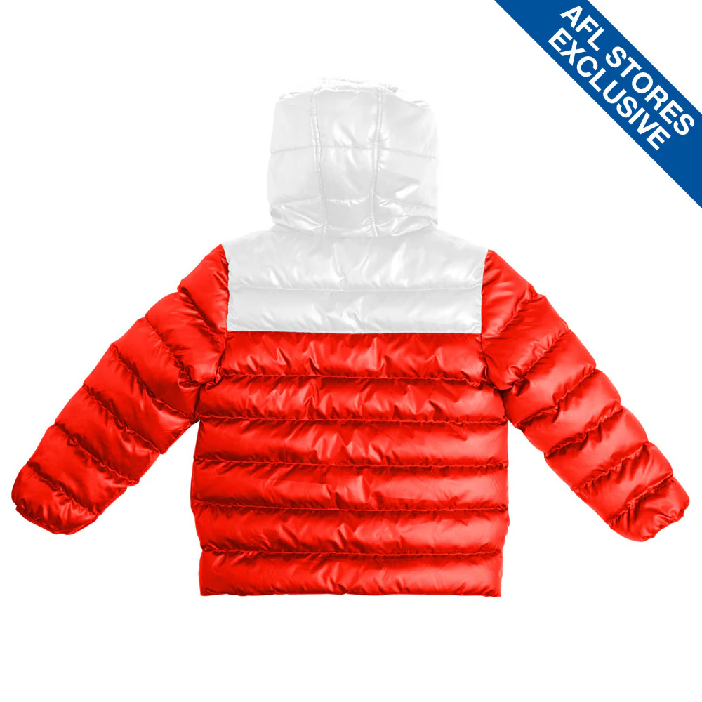 Sydney Swans Youth Puffer Jacket - Image 2