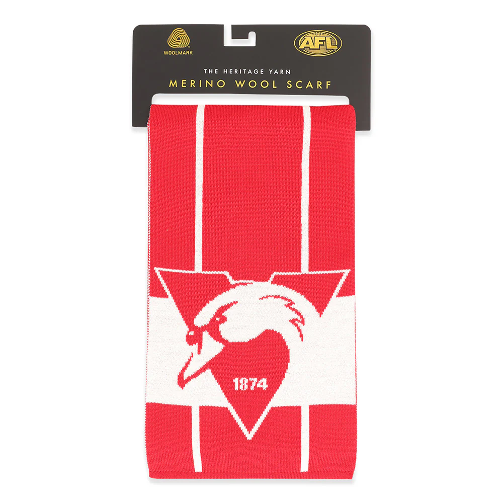 Sydney Swans Merino Wool Scarf - Image 2