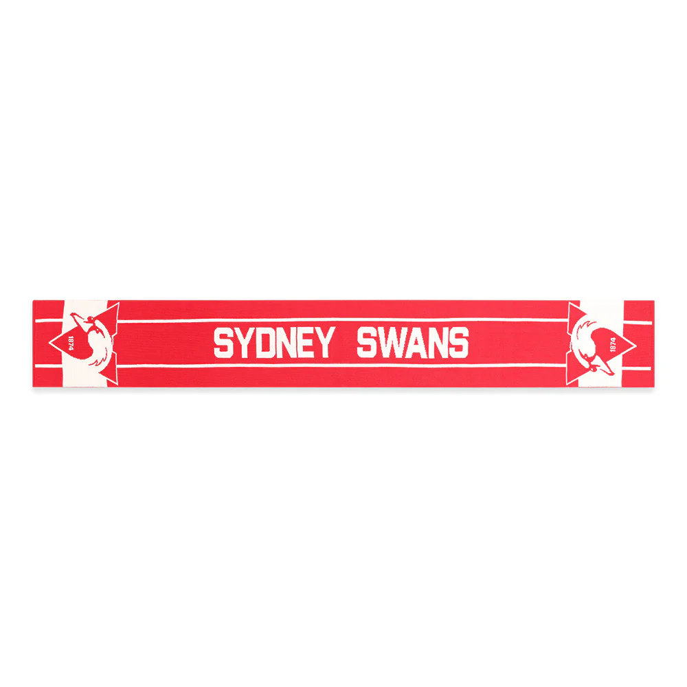 Sydney Swans Merino Wool Scarf - Image 6