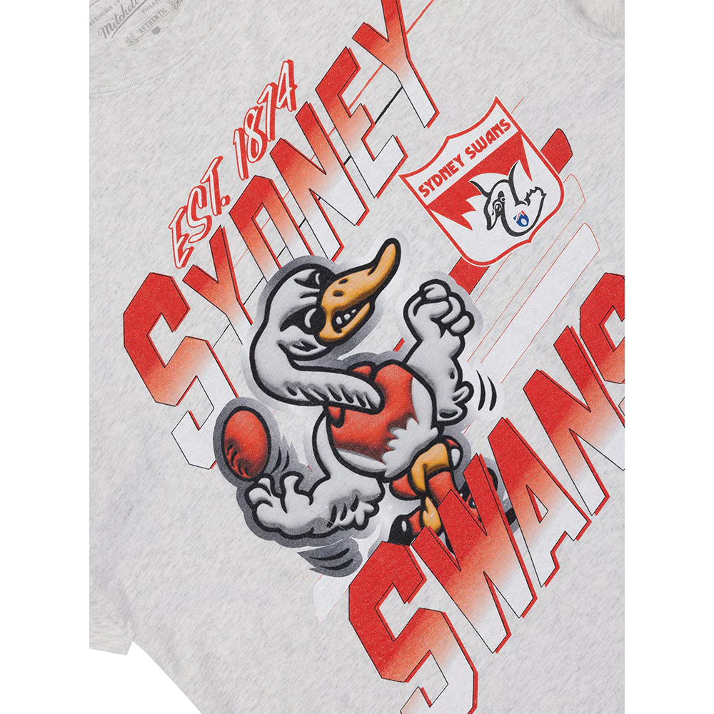 Sydney Swans Mitchell & Ness Mascot Character Youth Tee - Image 3