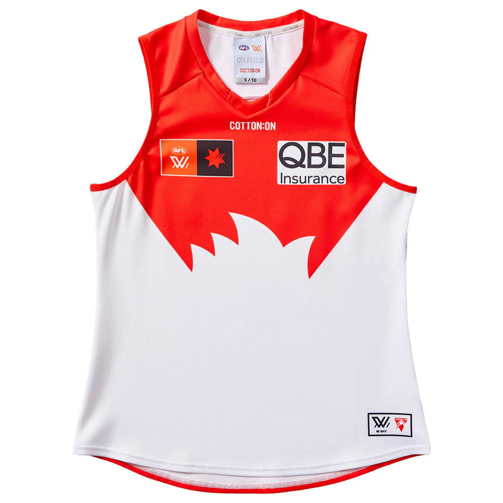 Sydney Swans AFLW S10 Home Guernsey