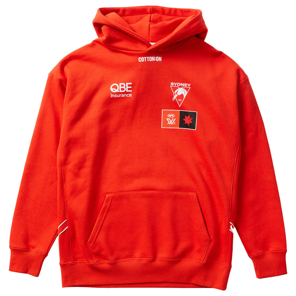 Sydney Swans AFLW S10 Fleece Hoodie