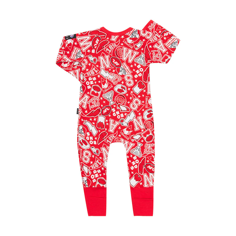 Sydney Swans Digi Zip Wondersuit - Image 2