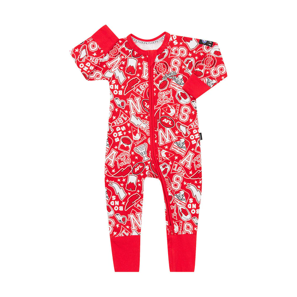 Sydney Swans Digi Zip Wondersuit - Image 5