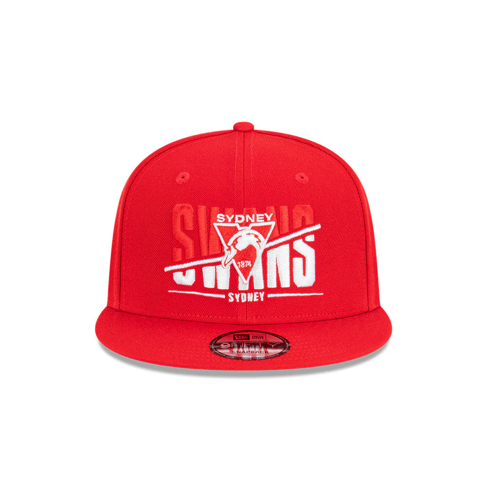 Sydney Swans New Era 9fifty Sliced Cap - Image 5