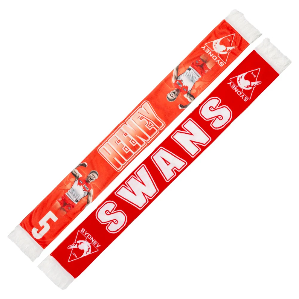 Sydney Player Scarf - Isaac Heeney - Image 2