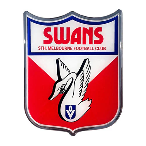 Sydney Swans Retro Logo Car Decal - Image 2