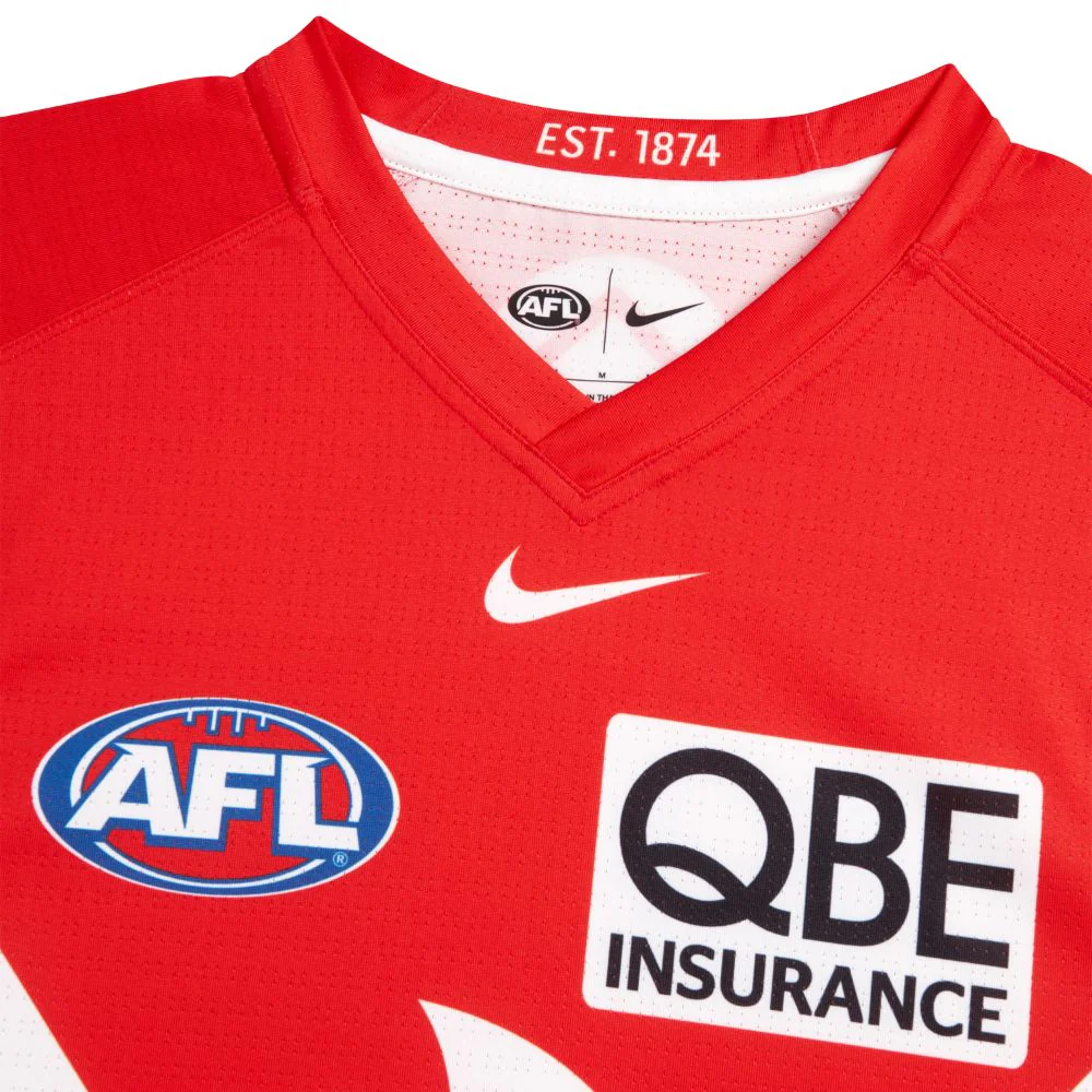 Sydney Swans 2025 Authentic Home Guernsey - Image 3