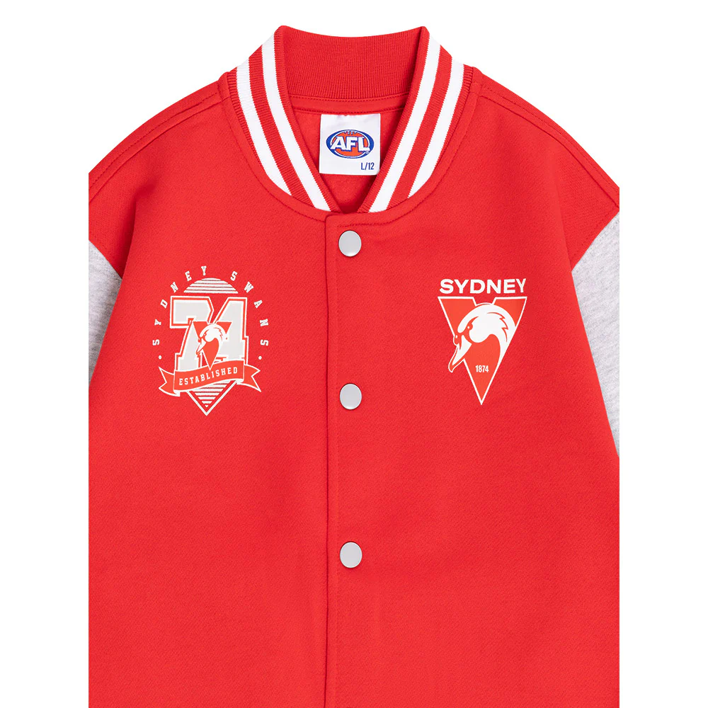 Sydney Youth Varsity Fleece Jacket - Image 3