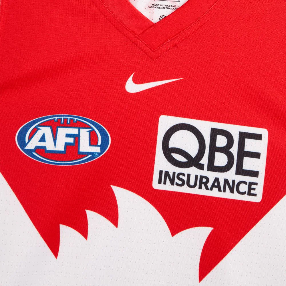Sydney Swans 2025 Authentic Youth Home Guernsey - Image 3