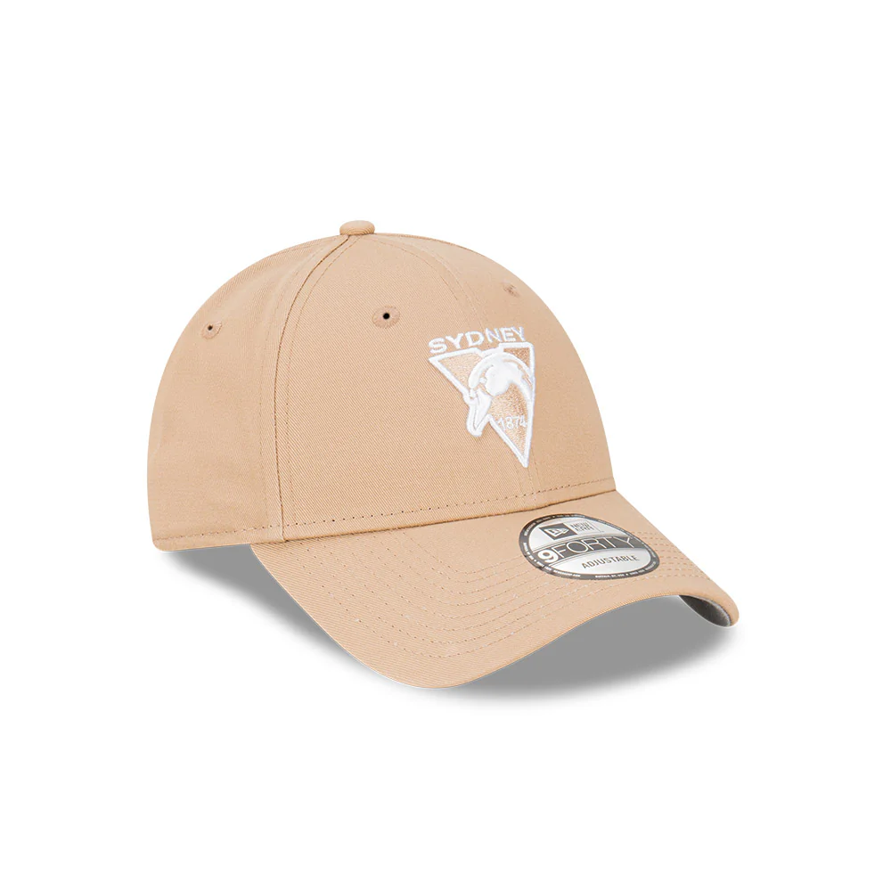 Sydney Swans New Era Camel 9forty Cap - Image 3