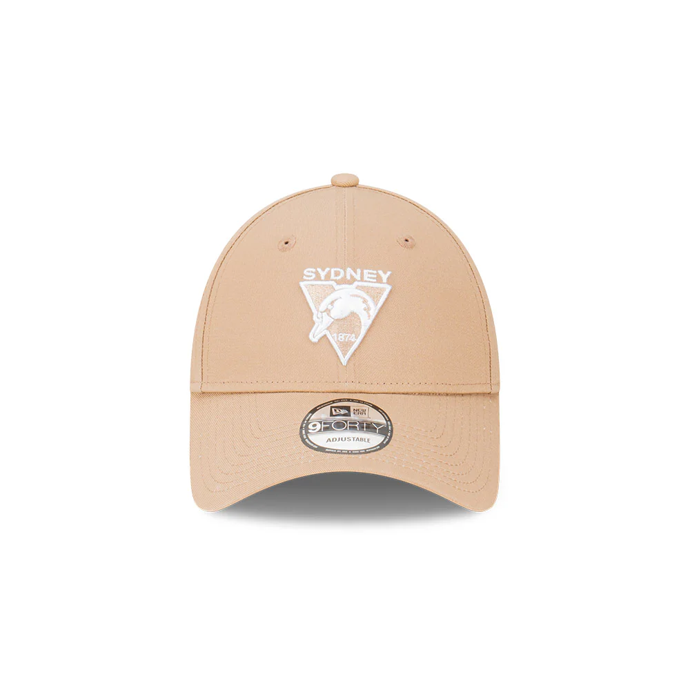 Sydney Swans New Era Camel 9forty Cap - Image 4