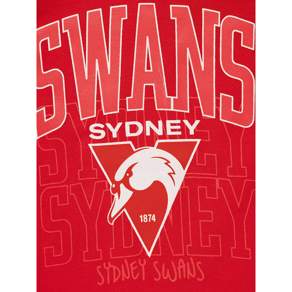 Sydney Swans Kids Core Logo Tee - Image 3
