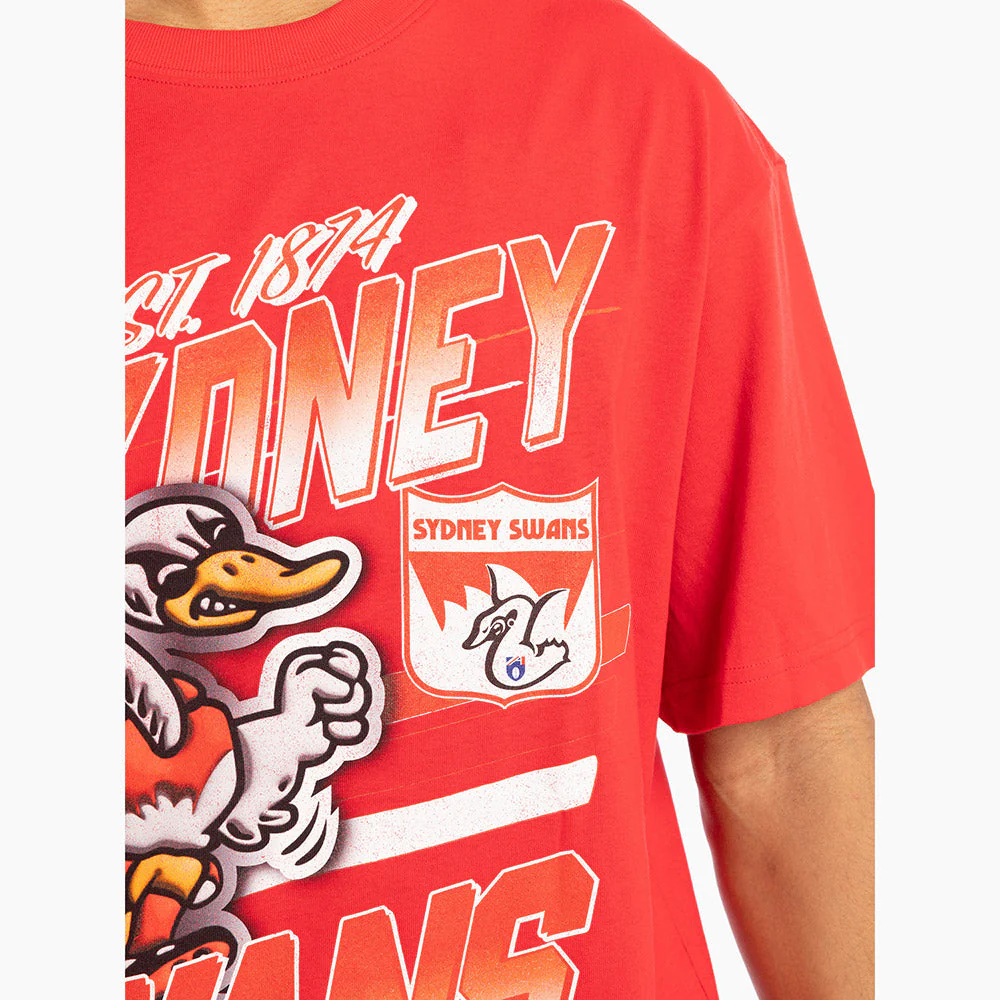 Sydney Swans Mitchell & Ness Mascot Character Tee - Image 3