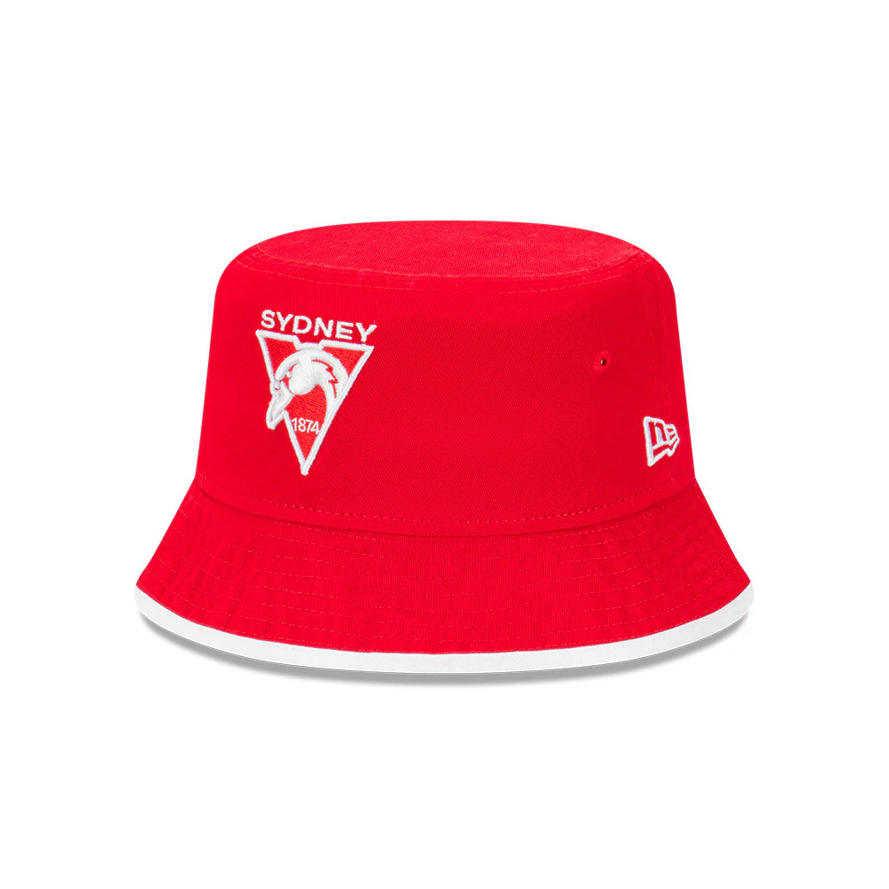 Sydney Swans New Era Trim Bucket Hat