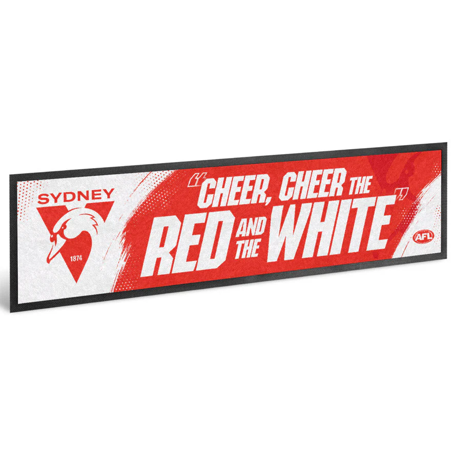 Sydney Swans Team Song Bar Runner
