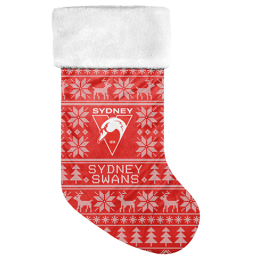 Sydney Swans Jumbo Xmas Stocking