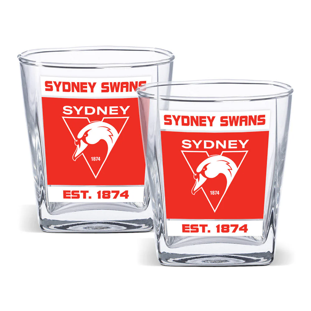 Sydney Swans 2 Pack Spirit Glass - Image 2