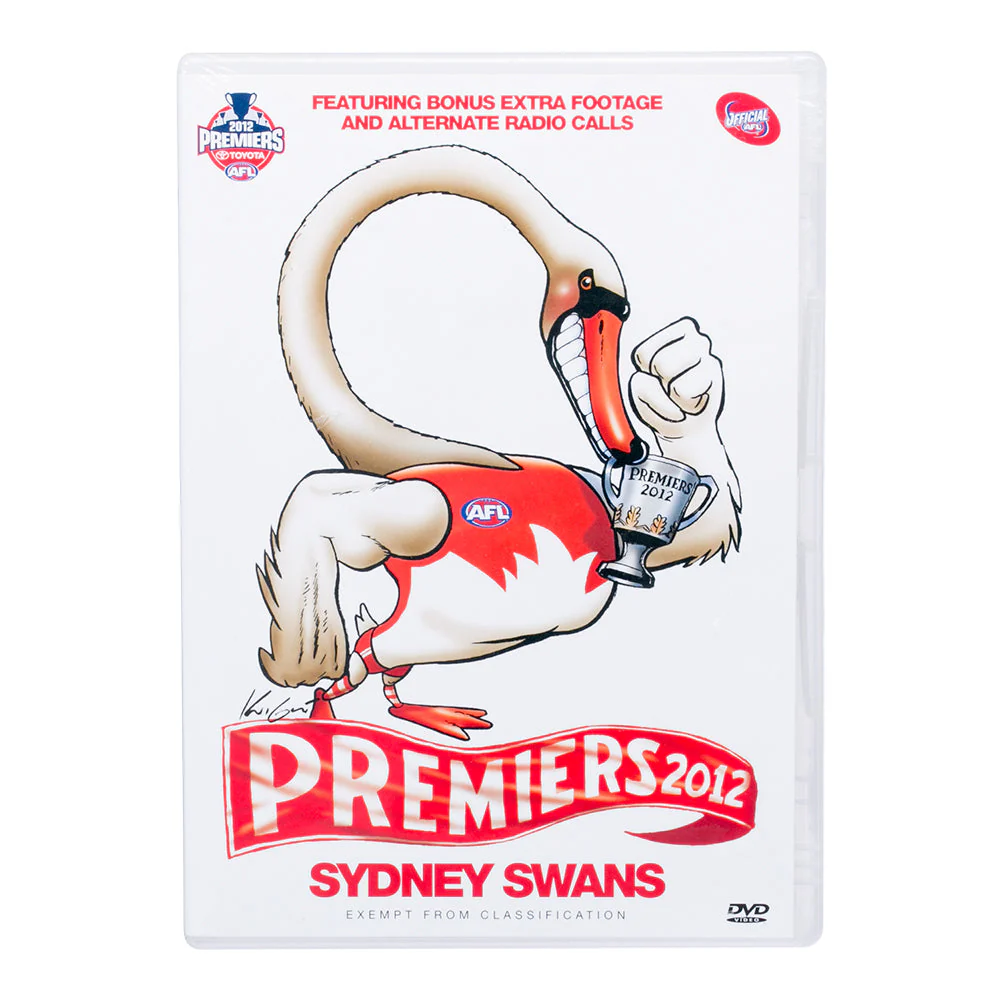 Sydney Swans 2012 Premiers Dvd - Image 3
