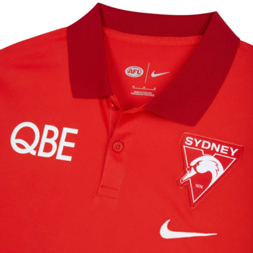 Sydney Swans 2024 Authentic Mens Team Polo - Image 6