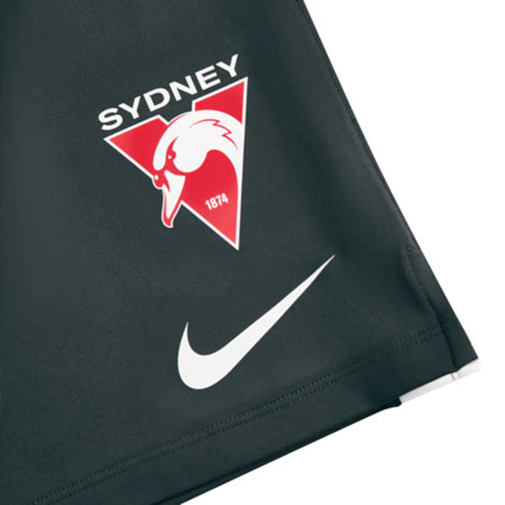Sydney Swans 2024 Authentic Mens Training Gym Shorts - Image 4