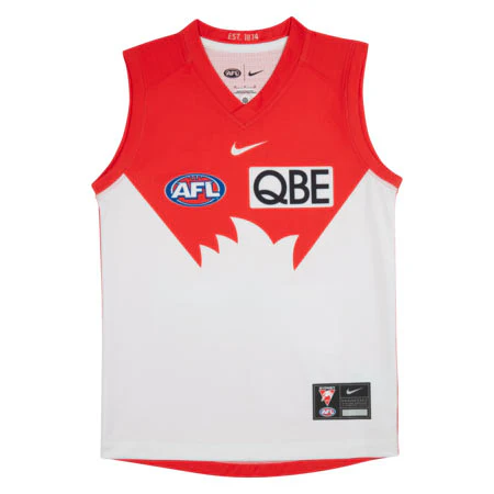 Sydney Swans 2024 Authentic Youth Home Guernsey - Image 6