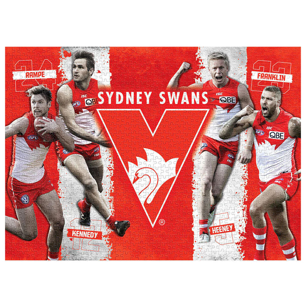 Sydney Swans 4-Player Team Design Puzzle - Image 2