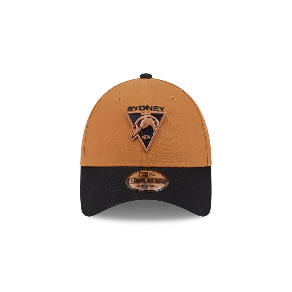 Sydney Swans 9forty 2-Tone Bronze Cap - Image 3