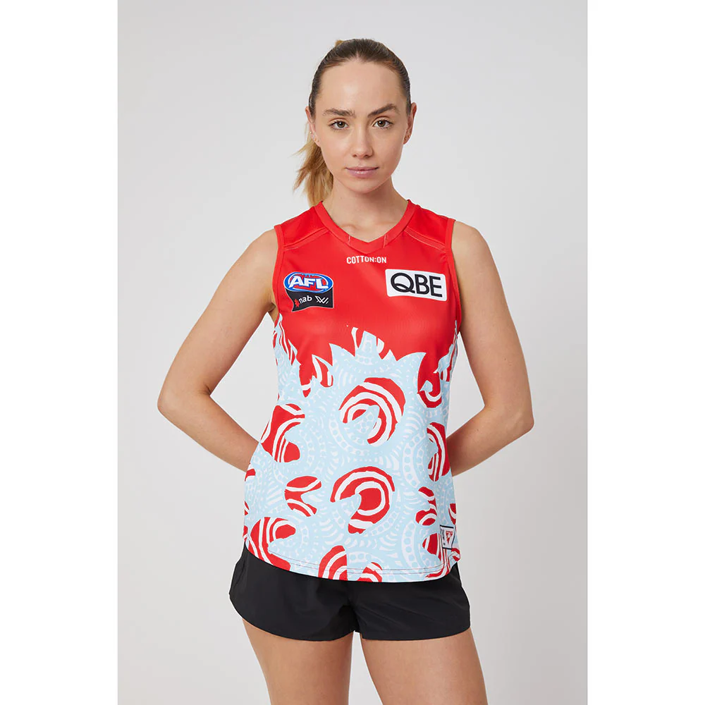 Sydney Swans AFLW Season 7 Womens Indigenous Guernsey - Image 9
