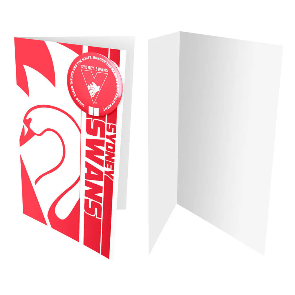 Sydney Swans Badge Card
