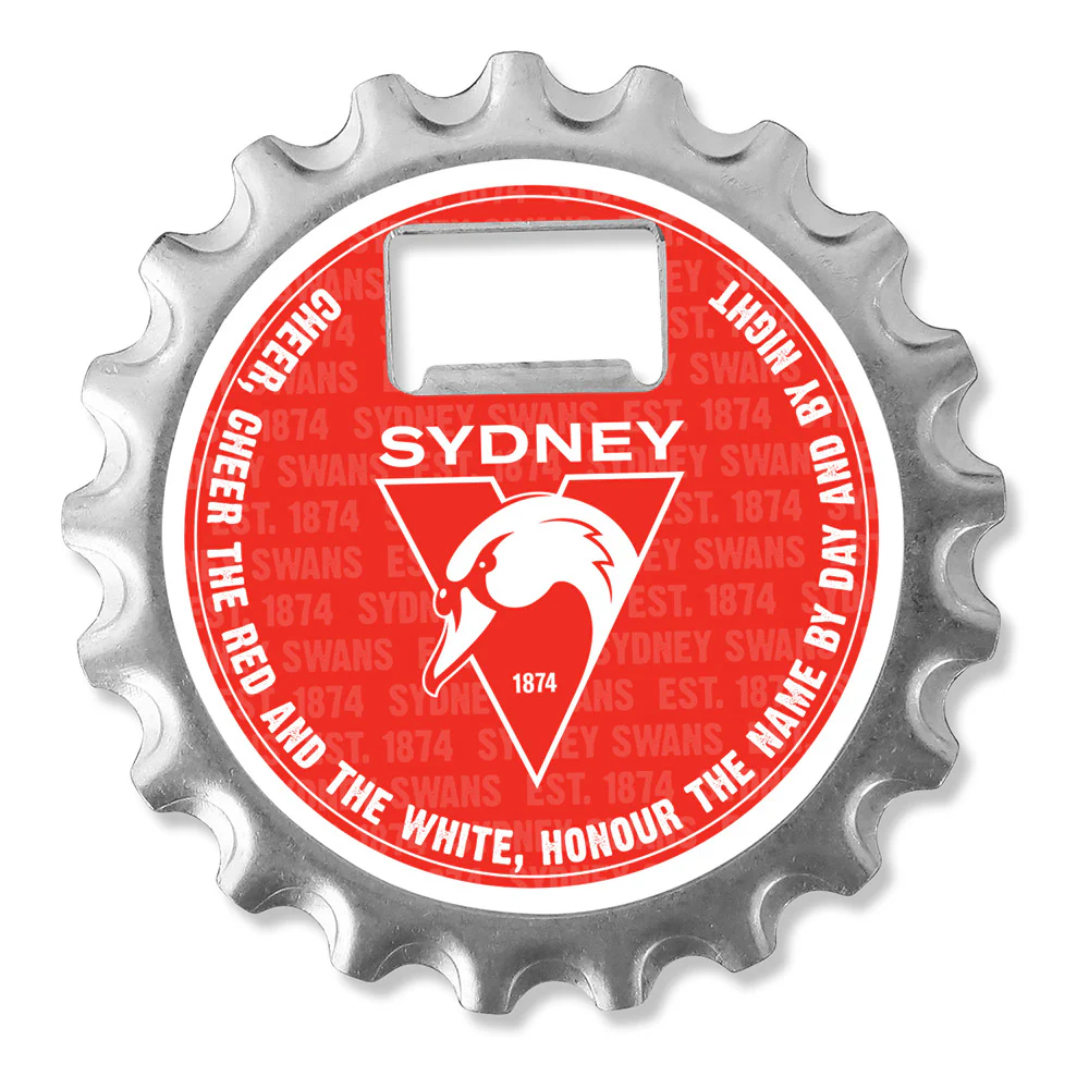 Sydney Swans Bar 3-In-1 Gadget Opener Coaster Magnet