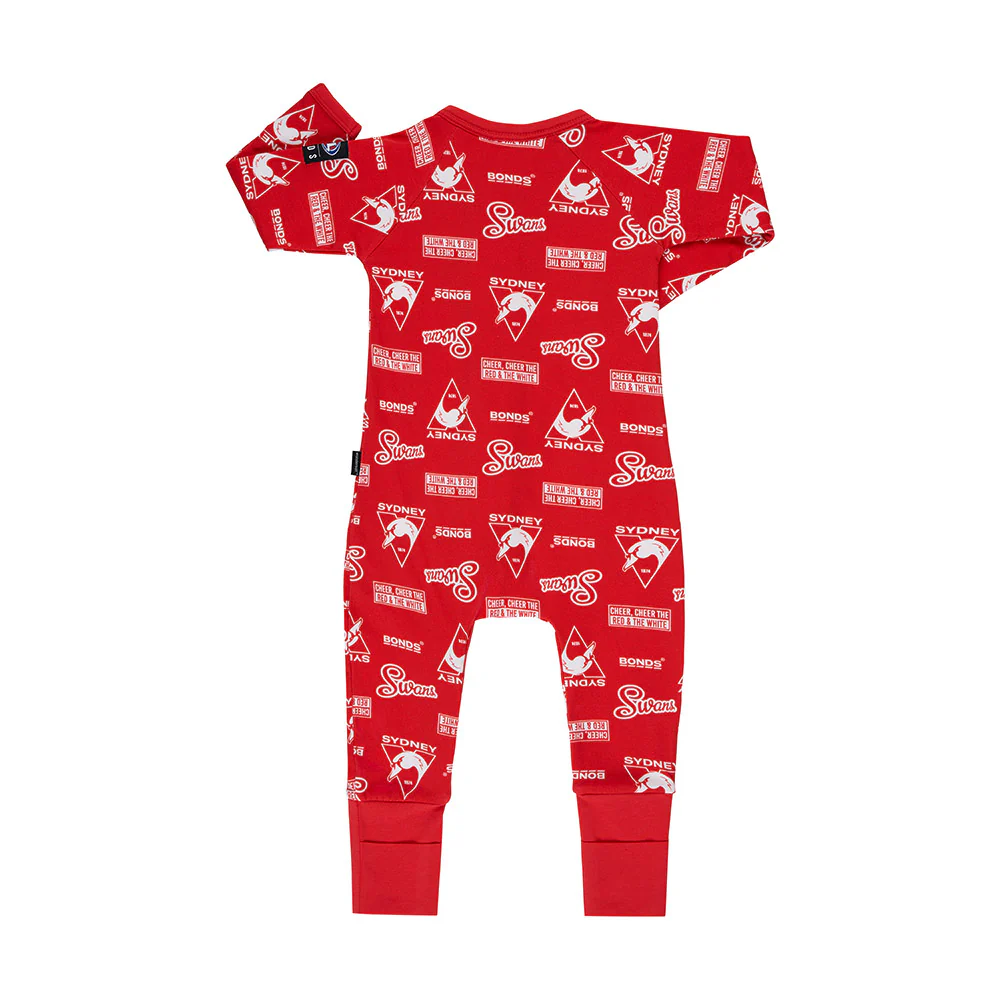 Sydney Swans Bonds Zippy Wondersuit - Image 2
