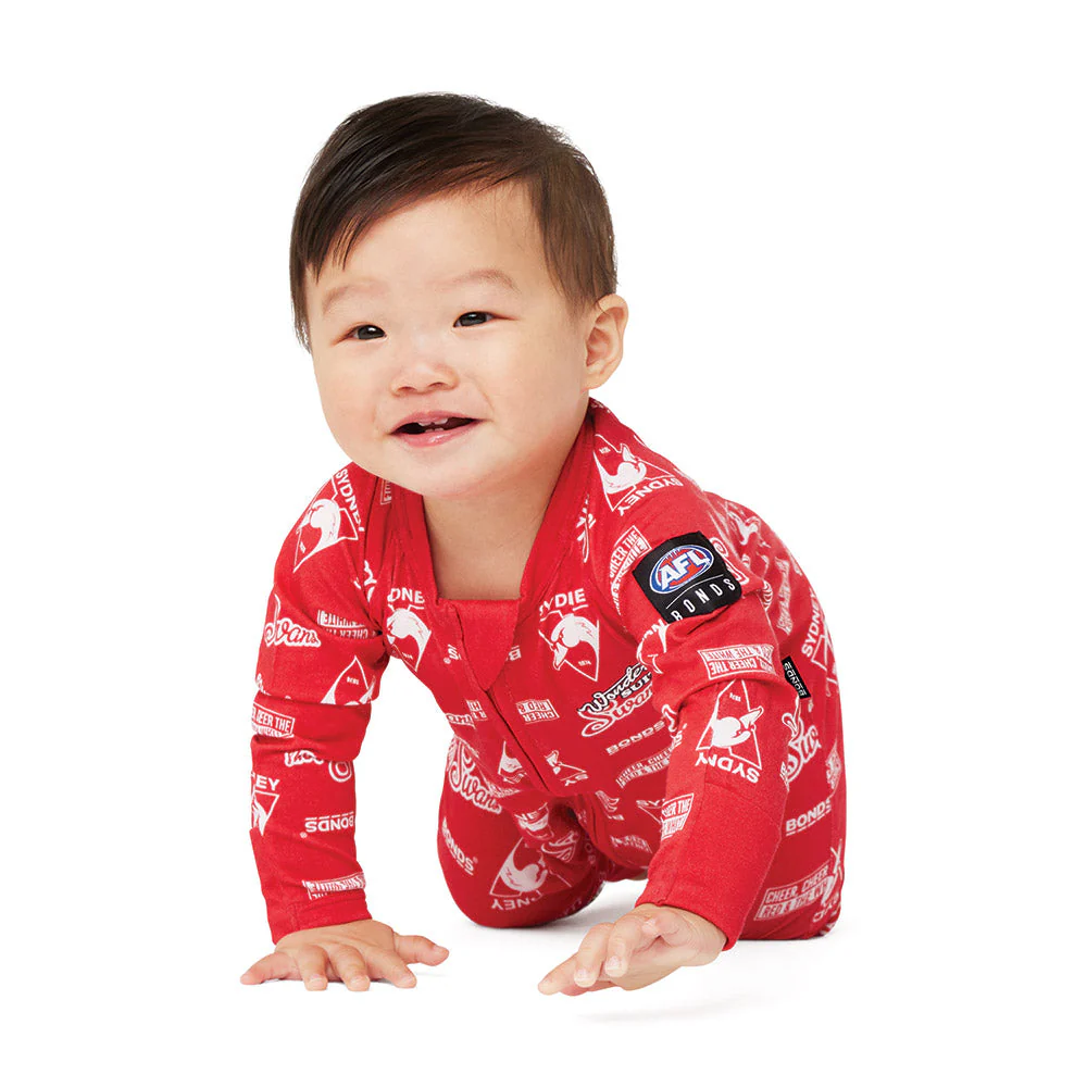 Sydney Swans Bonds Zippy Wondersuit - Image 4