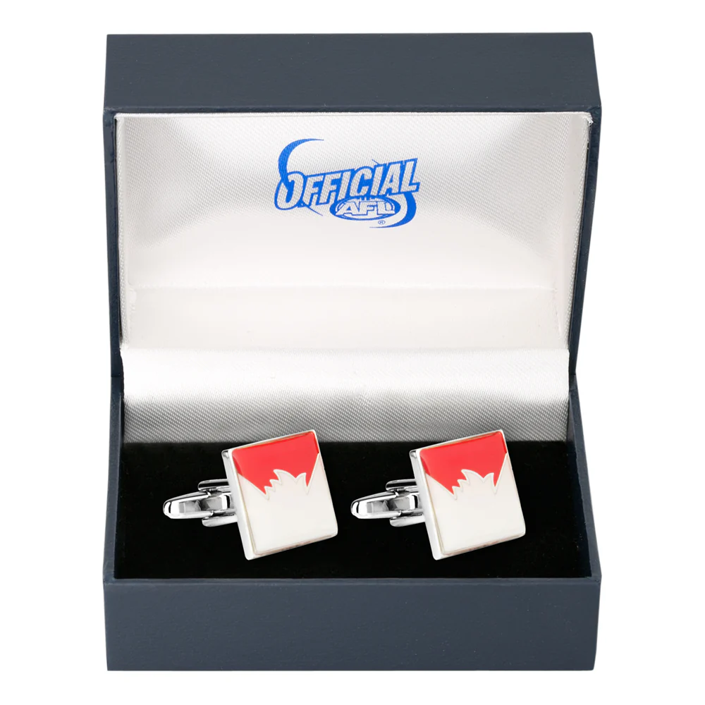 Sydney Swans Coloured Cufflinks - Image 3
