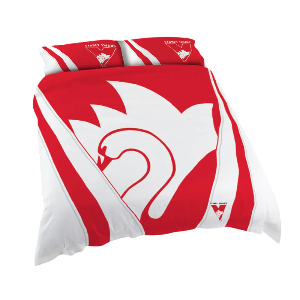 Sydney Swans Double Quilt Cover Set