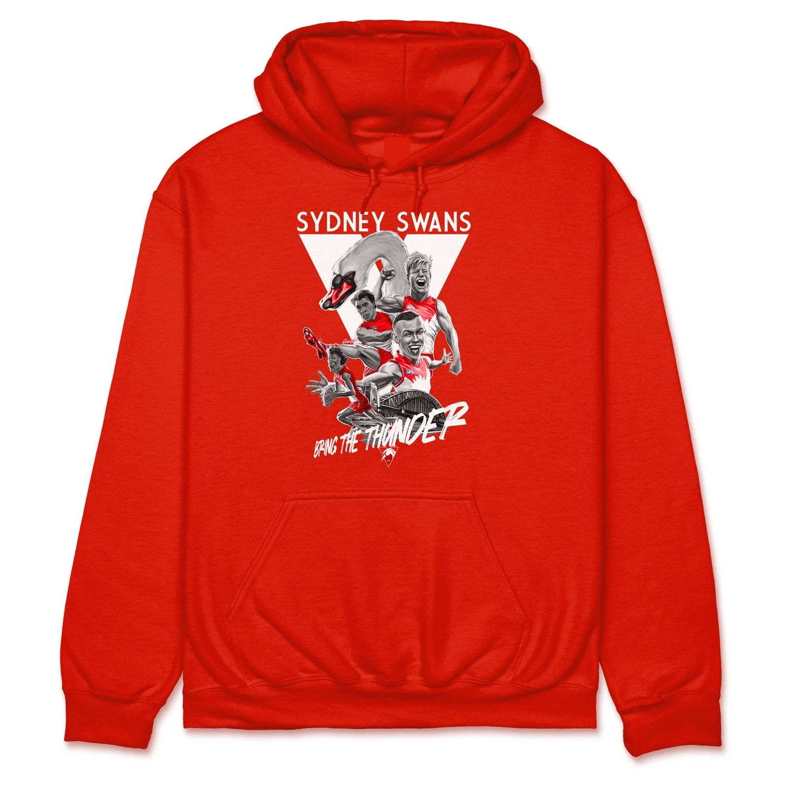 Sydney Swans Grange Bring The Thunder Adult Hoodie