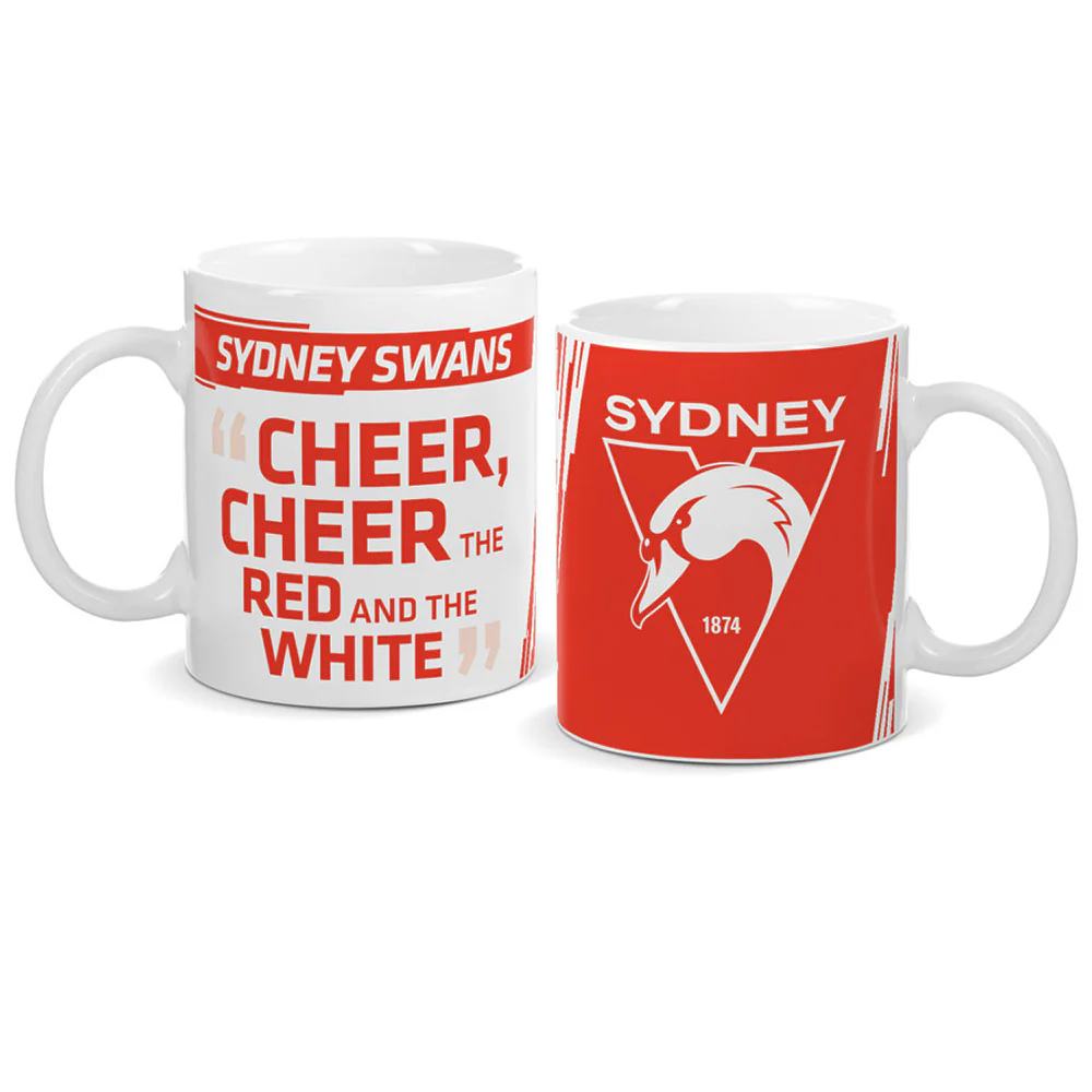 Sydney Swans Logo And Song Mug - Image 2